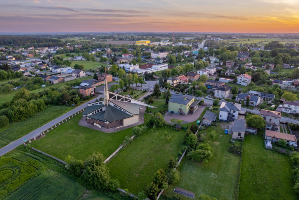 Kościół w gminie Rokiciny